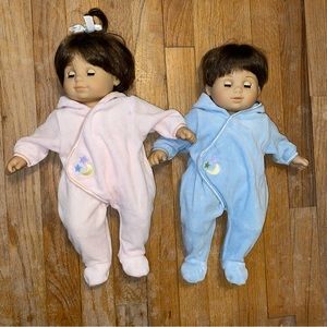 American Girl Bitty Baby Brunette Twins - RETIRED 2004